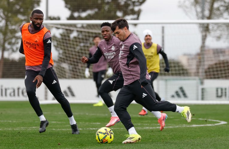 El Real Madrid prepara el partido contra la Real Sociedad