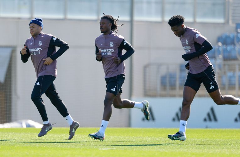 El equipo se está entrenando