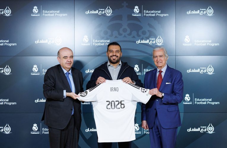 La Fundación Real Madrid renueva su colaboración con Naba Al Salman Group en Irak