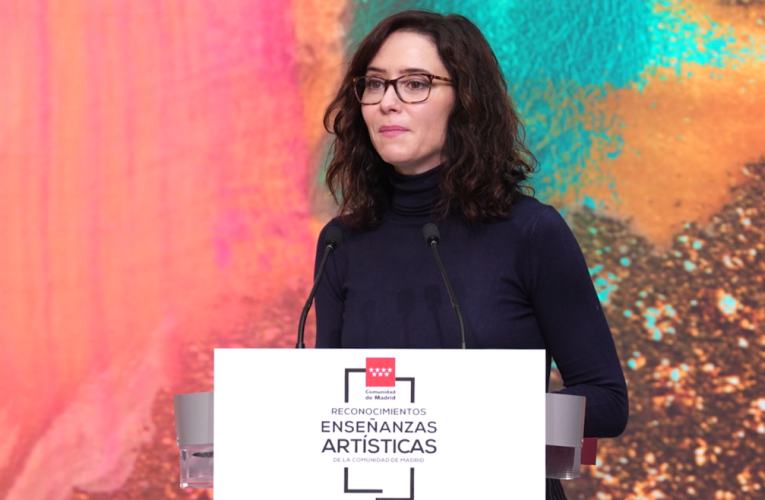 Díaz Ayuso reconoce la “excelente labor y trayectoria” de los 25 centros públicos de Enseñanzas Artísticas de la Comunidad de Madrid