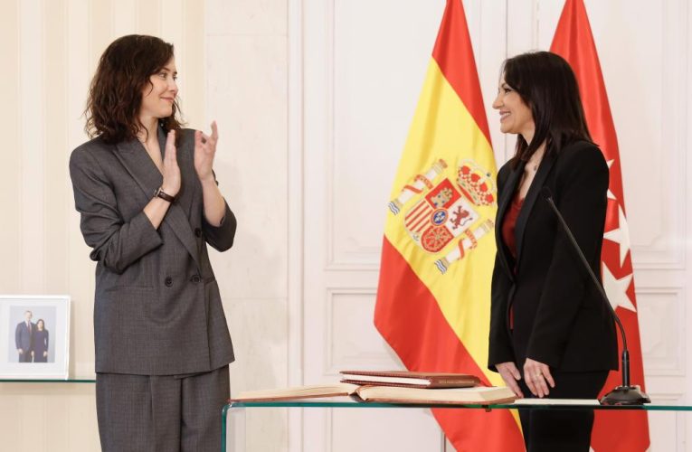 Díaz Ayuso preside la toma de posesión de la nueva consejera de Educación, Ciencia y Universidades