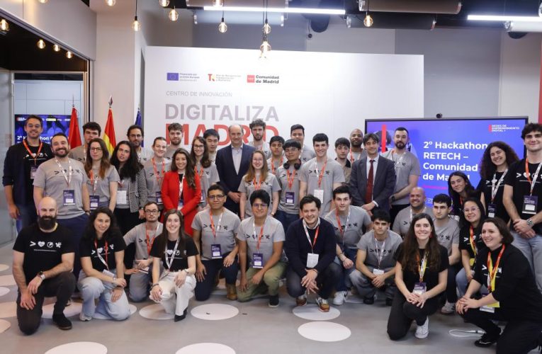 La Comunidad de Madrid celebra el II Hackathon RETECH que busca talento digital en los ámbitos de la salud, el medio ambiente y el aeroespacial