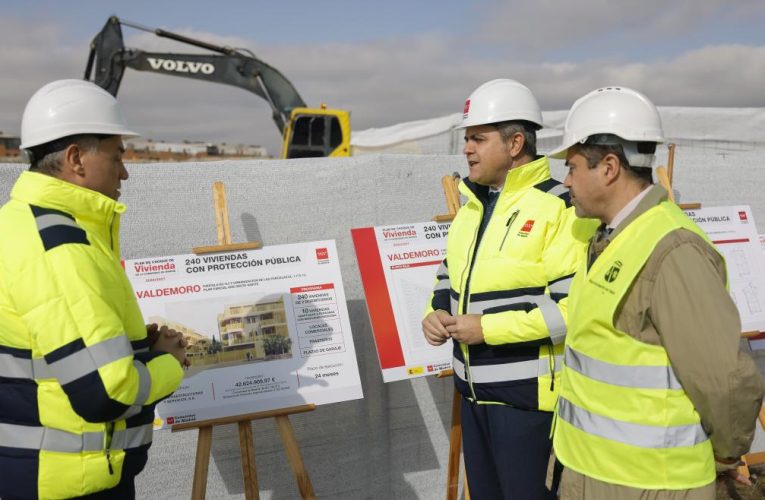 La Comunidad de Madrid avanza en la construcción de 279 viviendas sociales en Valdemoro