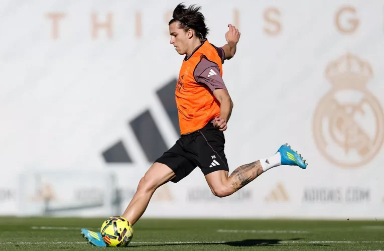 El equipo se entrenó en la Ciudad Real Madrid