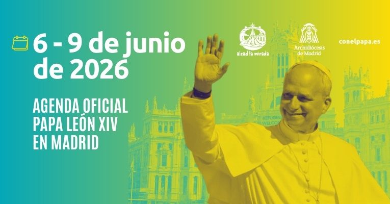 Archidiocesis de Madrid – Conoce la agenda oficial del Papa León XIV en Madrid