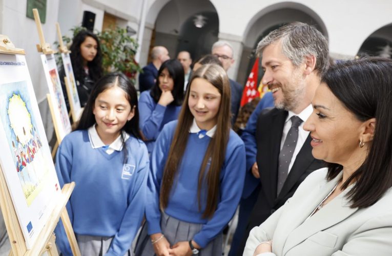 La Comunidad de Madrid conmemora el Día de Europa con la 22º edición del concurso escolar de carteles sobre la historia y los valores de la Unión Europea
