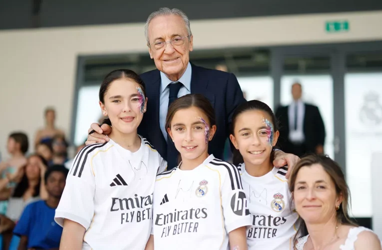 El presidente presenció el Real Madrid-Granada en el Di Stéfano