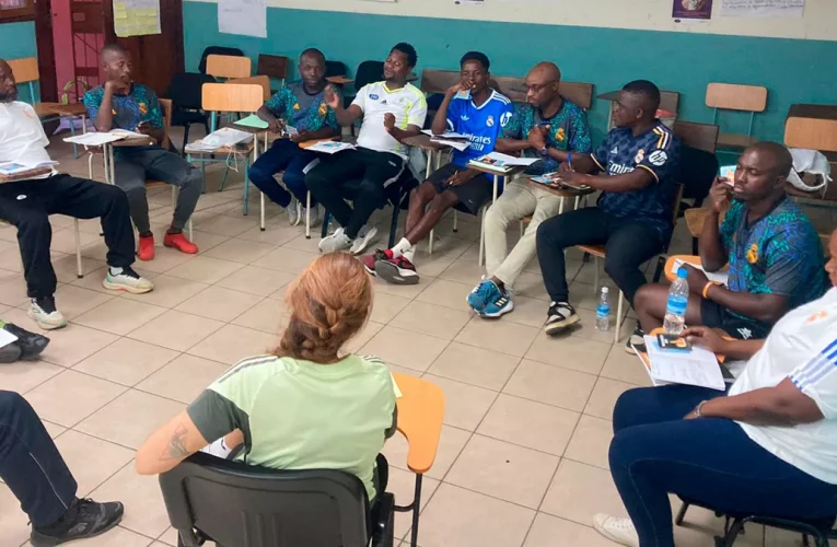 Formación para entrenadores de las escuelas de la Fundación en Mozambique