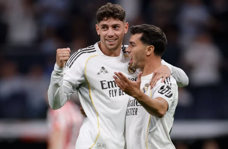 Onces iniciales del Real Madrid y del Espanyol