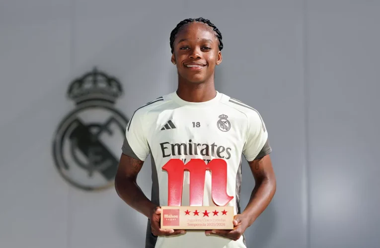Linda Caicedo, Jugadora Cinco Estrellas Mahou de la temporada