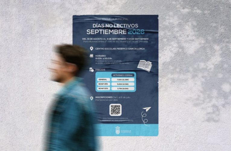 El Ayuntamiento de Majadahonda abre mañana la inscripción para los “Días sin Cole” de septiembre  – Ayuntamiento de Majadahonda