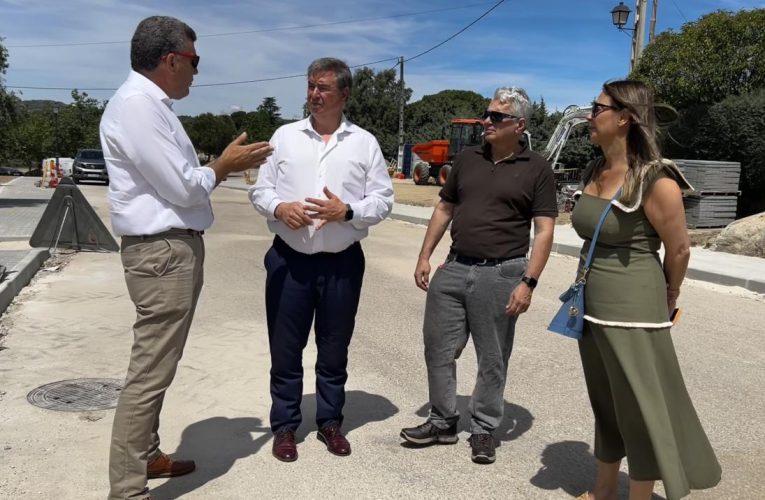 La Comunidad de Madrid renueva el firme de varias calles de los municipios de Fresnedillas de la Oliva y de Zarzalejo para mejorar la seguridad