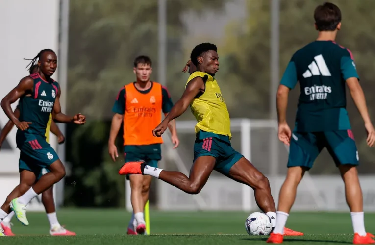 El Real Madrid prepara el primer partido de Liga