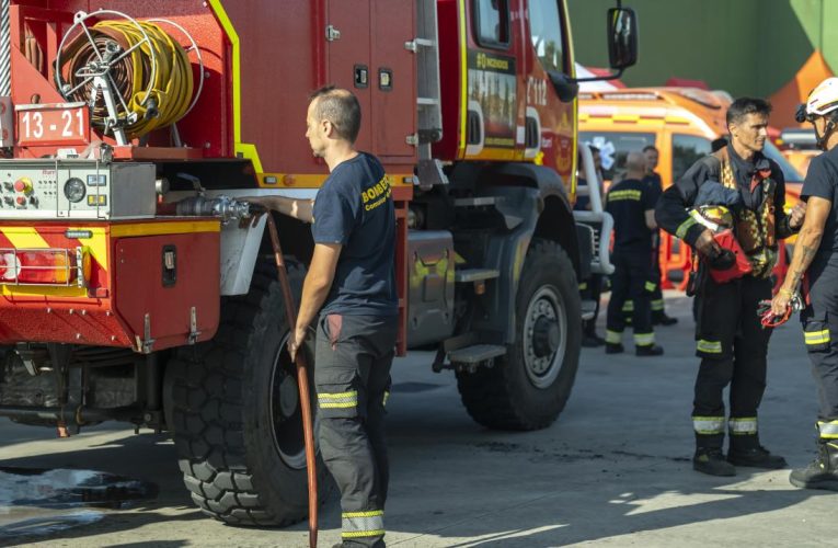 La Comunidad de Madrid inicia las obras para recuperar el Parque de Bomberos de San Martín de Valdeiglesias afectado por el incendio de Sierra Oeste