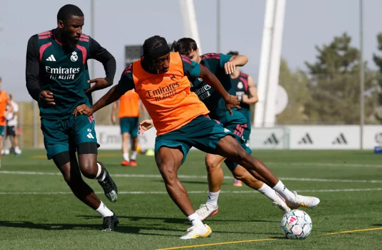El Real Madrid prepara el partido ante el Inter