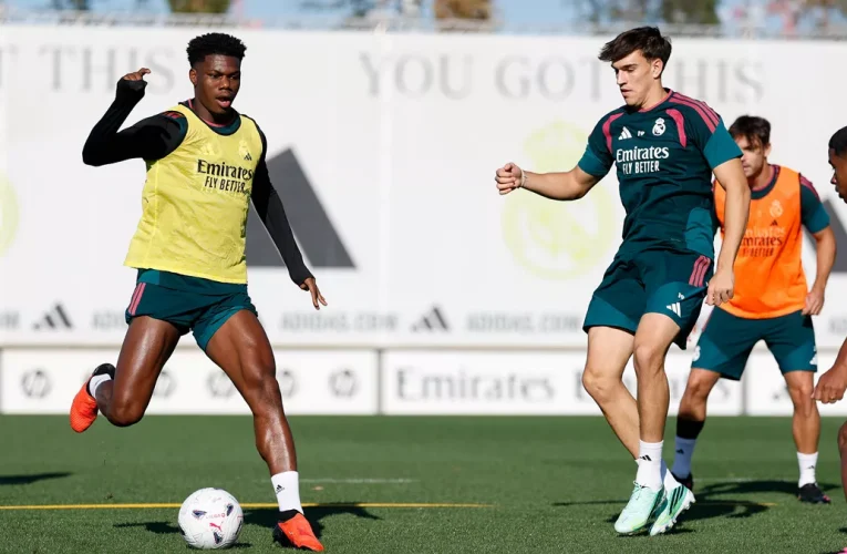 El Real Madrid prepara el partido contra el Elche