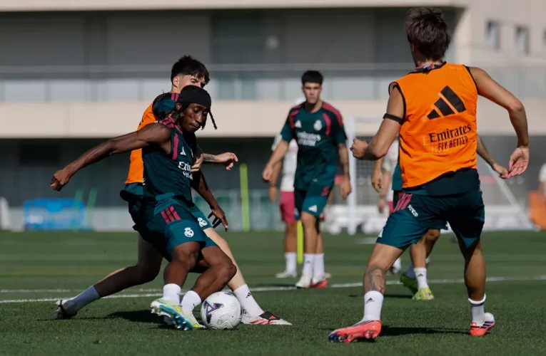 El equipo prepara el partido ante el Betis