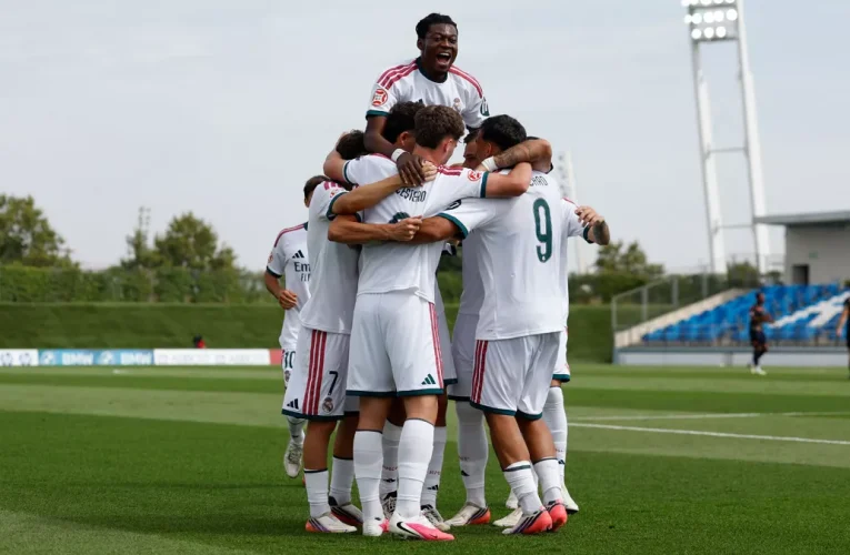 El Castilla gana en su estreno en el Di Stéfano