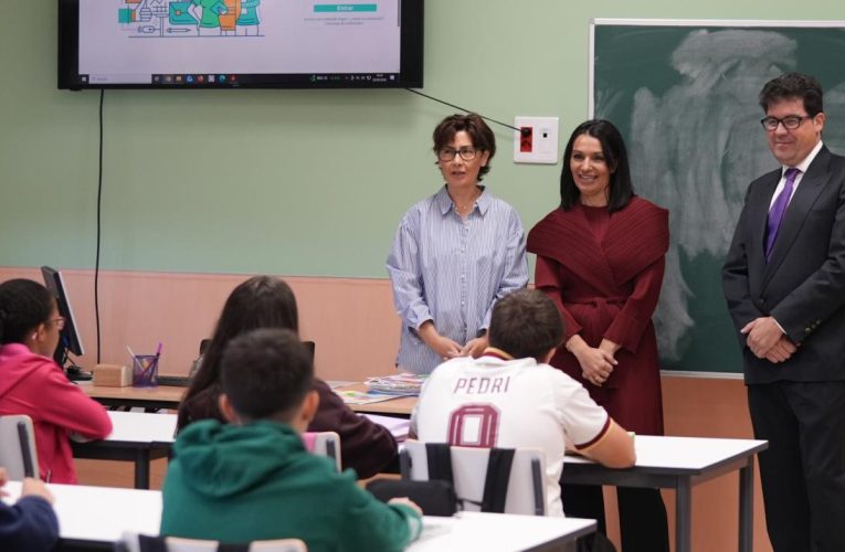 La Comunidad de Madrid suma este curso 400 nuevas plazas escolares públicas en el IES Elisa Soriano Fischer de Getafe
