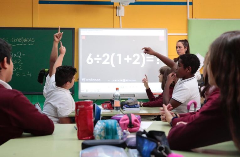 La Comunidad de Madrid incorpora este curso escolar 673 nuevos docentes para reforzar las Matemáticas y la comprensión lectora