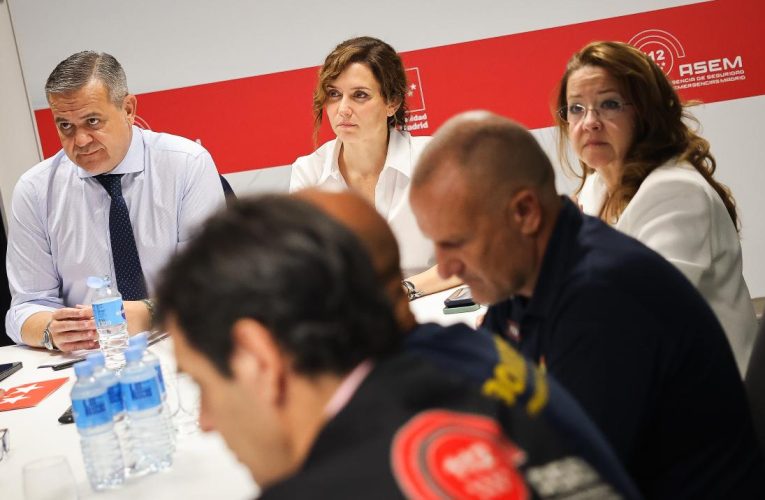 La Comunidad de Madrid moviliza recursos de la ASEM 112 para colaborar en la respuesta al accidente ferroviario en la provincia de Toledo