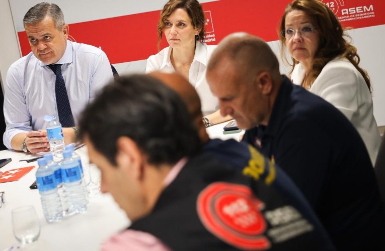 La Comunidad de Madrid moviliza recursos de ASEM 112 para colaborar en la respuesta al accidente ferroviario en la provincia de Toledo